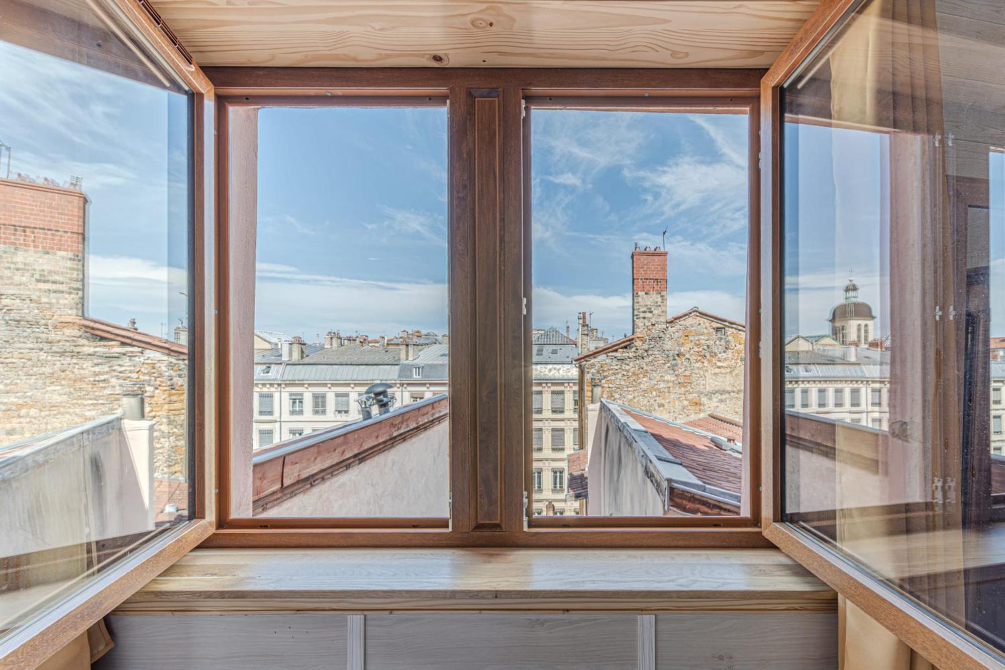 Charming Duplex With Panoramic View Of Cordeliers Apartment Lyon Exterior photo